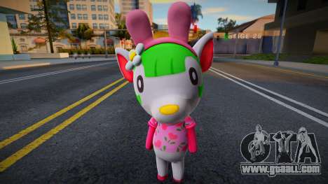 Animal Crossing Chelsea Skin for GTA San Andreas