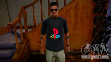 Playstation Logo T-Shirt for GTA San Andreas