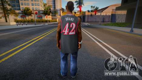 76ers jersey guy HD for GTA San Andreas
