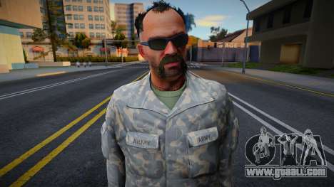 GTA V Trevor Soldier glasses Skin for GTA San Andreas
