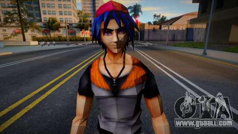 Serge from Chrono Cross (body fix) for GTA San Andreas