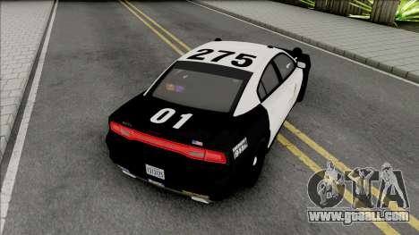 Dodger Charger 2012 Police for GTA San Andreas