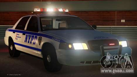 Ford Crown Victoria NYPD (ELS) for GTA 4