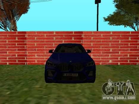 BMW X6M F96 for GTA San Andreas