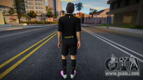 Messi Barcelona Away KIT 2012 for GTA San Andreas