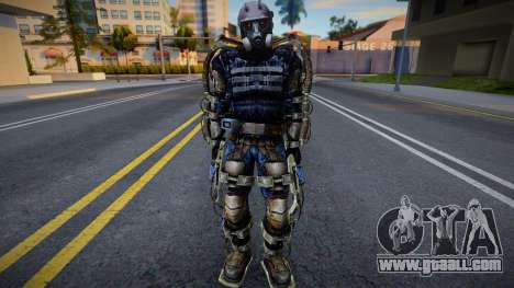 Mercenary in exoskeleton HD from S.T.A.L.K.E.R Z for GTA San Andreas