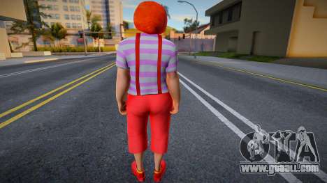 HD Wmoice (Clown) for GTA San Andreas