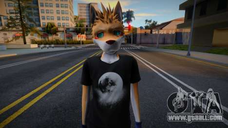 Random Akagami Hero Skin (Tau Furry) for GTA San Andreas