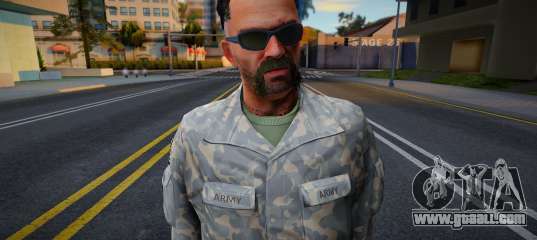 GTA V Trevor Soldier glasses Skin