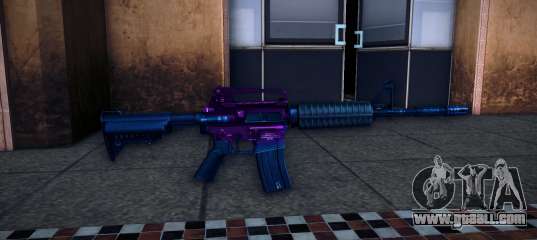 M4A1 Skin Vice for GTA Vice City