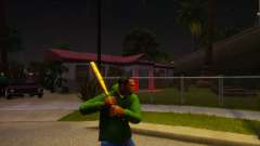 Bloody Wooden Bat for GTA San Andreas Definitive Edition