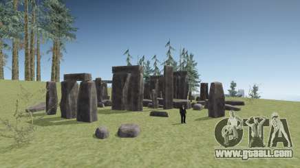 Stonehenge for GTA San Andreas