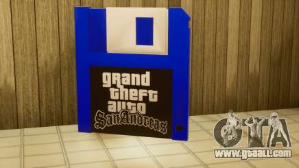 Improved SavePickup icon for GTA San Andreas Definitive Edition
