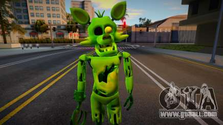 Radioactive Foxy for GTA San Andreas