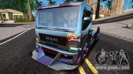 MAN TGX Formula Truck [ADB IVF VehFuncs] for GTA San Andreas