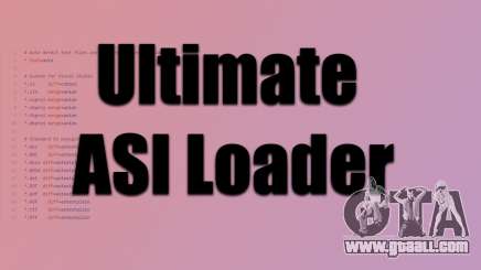 Ultimate ASI Loader for GTA San Andreas Definitive Edition