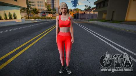 Rachel Diva Fitness v1 for GTA San Andreas