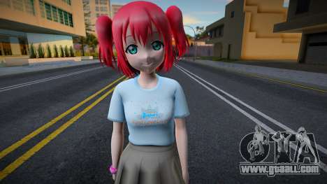 Love Live - Tshirt 83 for GTA San Andreas