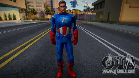 Captain America 2012 for GTA San Andreas