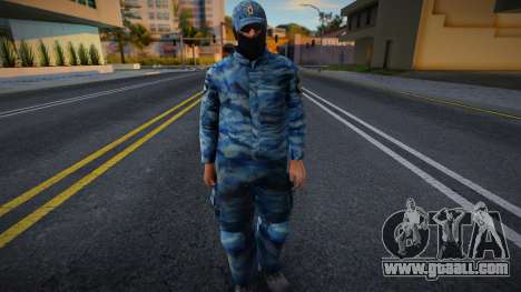 Riot policeman in cap for GTA San Andreas