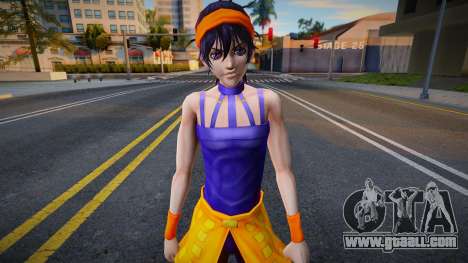 Narancia Ghirga from JJBA Diamon Records part 5 for GTA San Andreas