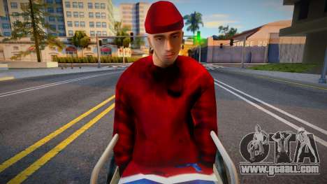 Omyst in a wheelchair for GTA San Andreas