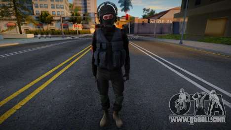 Rosgvardia officer in special uniforms for GTA San Andreas