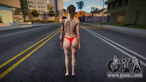 Claire Redfield Stripper for GTA San Andreas
