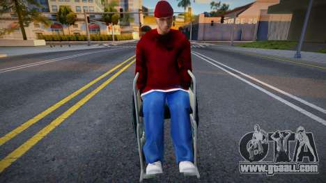 Omyst in a wheelchair for GTA San Andreas