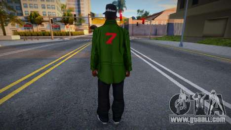 FAM3 in jacket for GTA San Andreas
