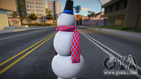 Snowman v2 for GTA San Andreas