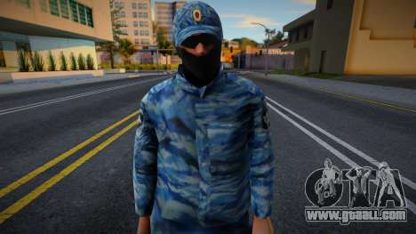Riot policeman in cap for GTA San Andreas