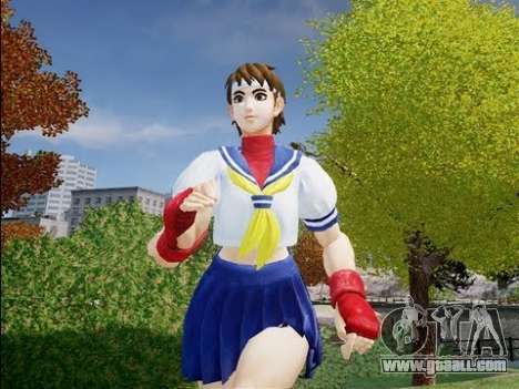 Sakura Kasugano Ped for GTA 4