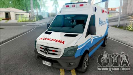Mercedes-Benz Sprinter Ambulancia EsSalud for GTA San Andreas