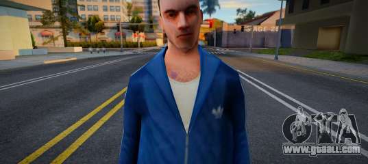Man in tracksuit