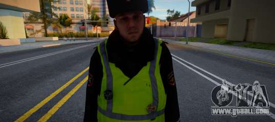 Inspector of traffic police for GTA San Andreas