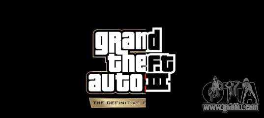 New Intro Mod for GTA 3 Definitive Edition