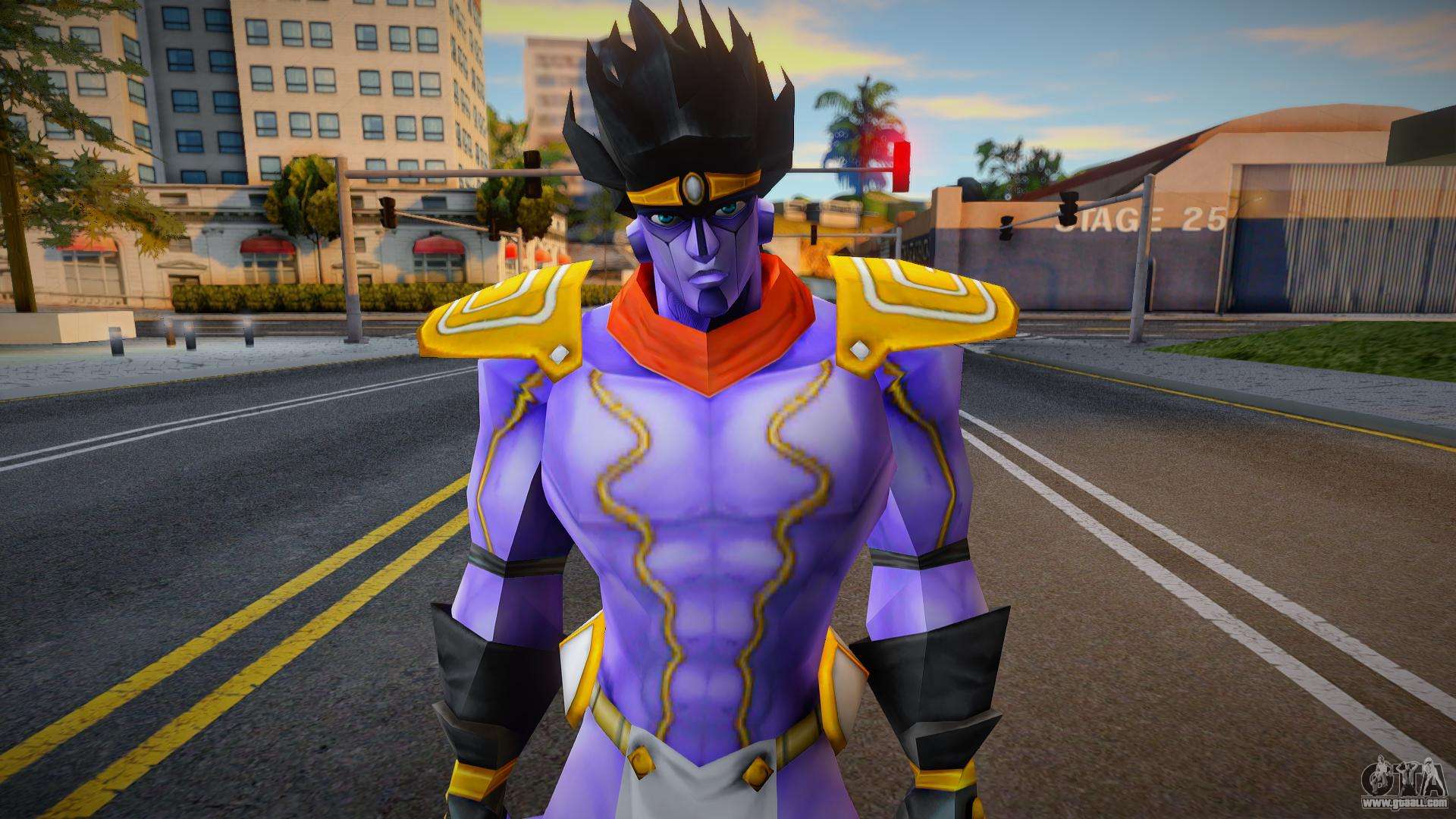 Star Platinum from JJBA Diamod Records Part 3 for GTA San Andreas