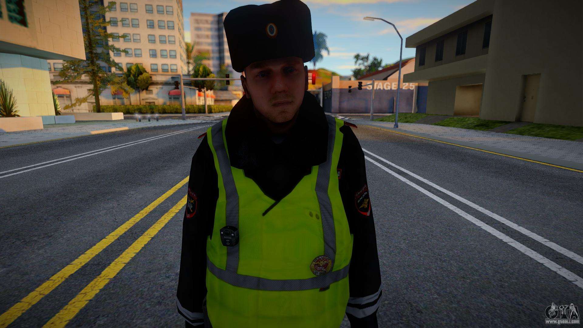 cake bust heat Inspector of traffic police for GTA San Andreas