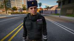 Traffic police officer in winter uniform v1 for GTA San Andreas