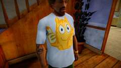 T-shirt with cat Peach for GTA San Andreas
