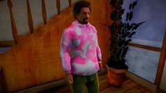 Pink Camo Hoodie for GTA San Andreas