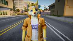Cute Yellow Furry for GTA San Andreas