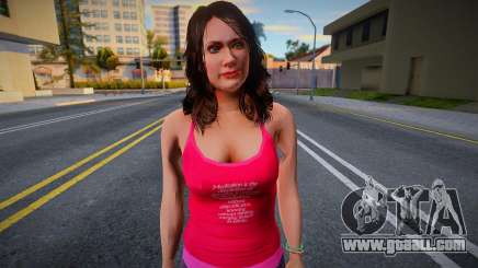 Amanda from GTA V for GTA San Andreas