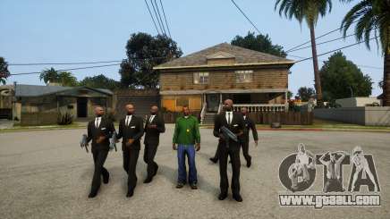Bodyguard MOD for GTA San Andreas Definitive Edition