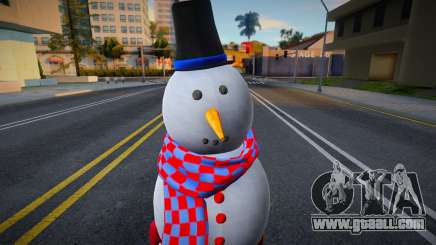 Snowman v2 for GTA San Andreas