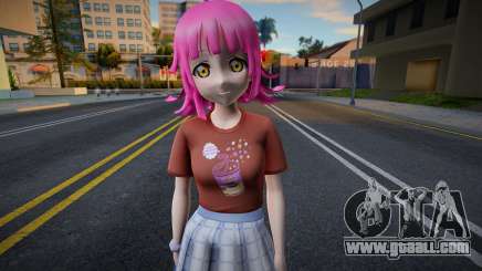 Love Live - Tshirt 24 for GTA San Andreas