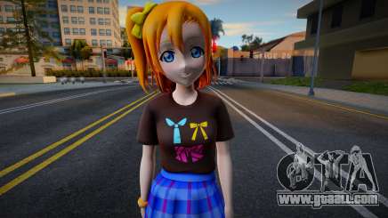 Love Live - Tshirt 53 for GTA San Andreas