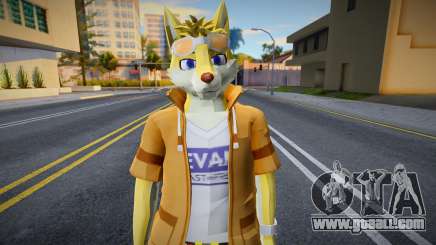 Cute Yellow Furry for GTA San Andreas