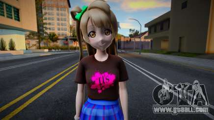 Love Live - Tshirt 122 for GTA San Andreas